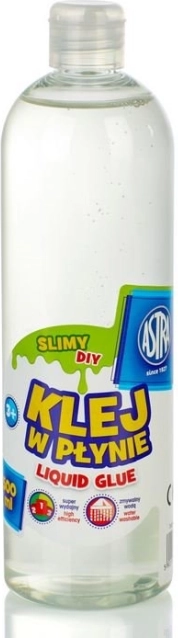 Tekuće ljepilo za papir i sluz ASTRA SLIMY 500 ml