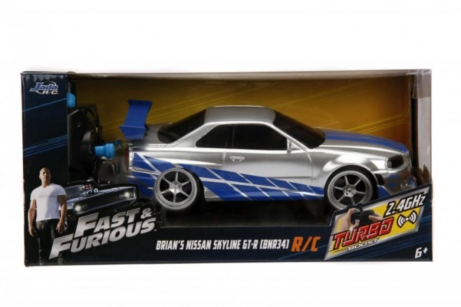 Brzi i žestoki RC auto Nissan Skyline 1:24