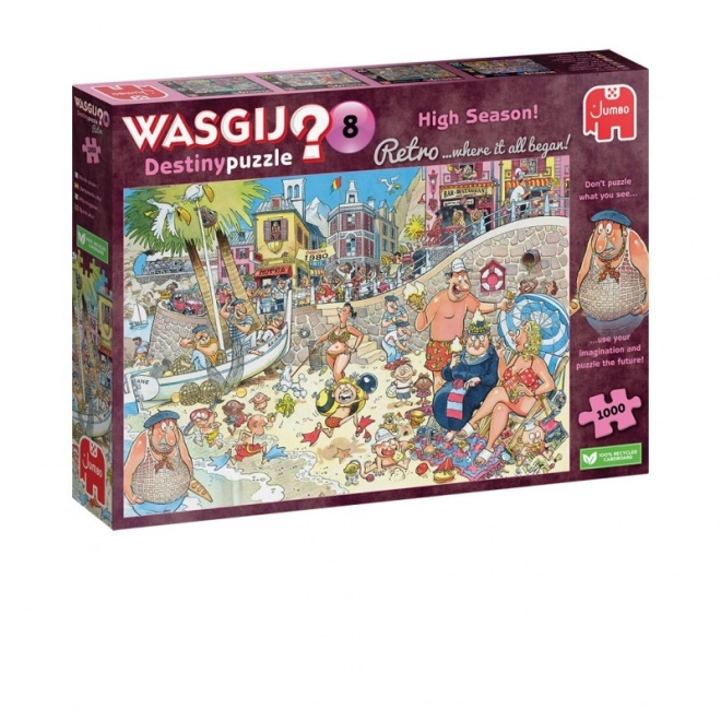 Puzzle 1000 nakončanja Wasgij Sezona godišnjih odmora