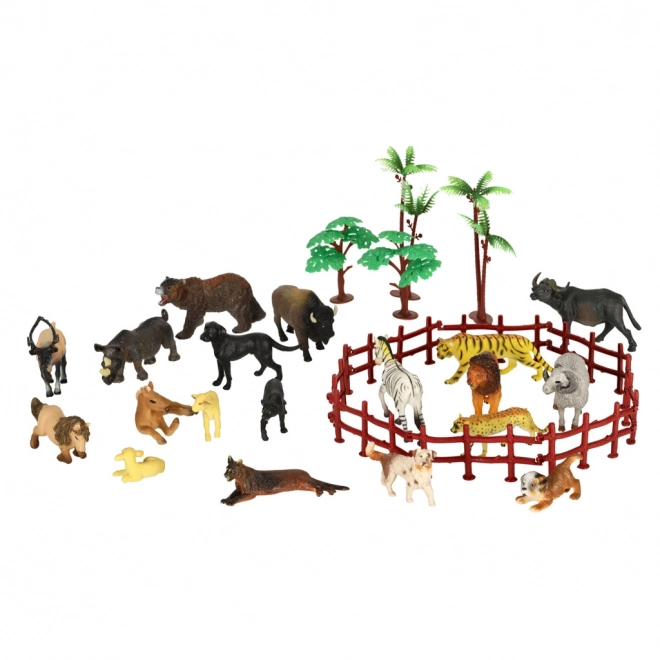 Zoo životinjske figurice - 31 komada
