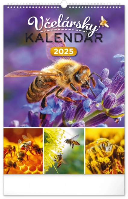 NOTIQUE Zidni Pčelarski kalendar 2025, 33 x 46 cm