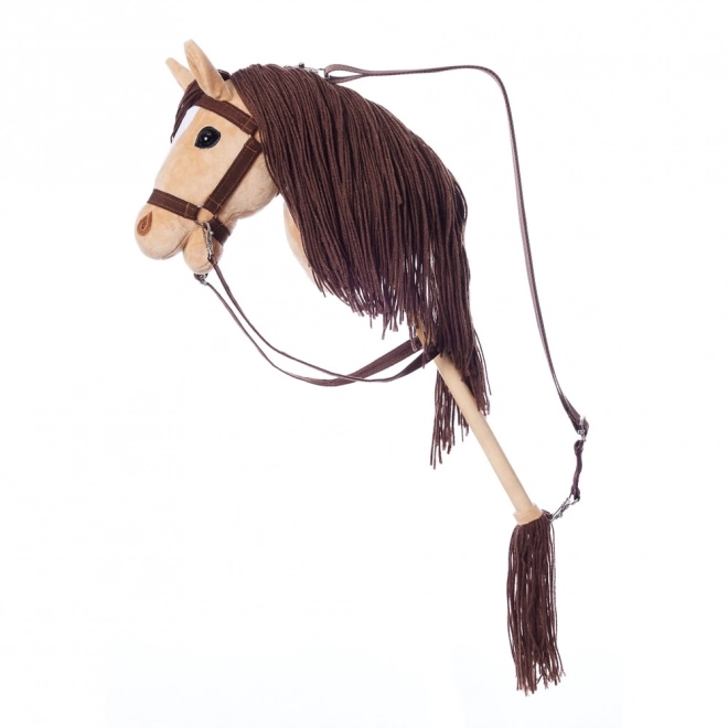 HOPPIHORSE konj na štapu hobby horse veličina A3 bež