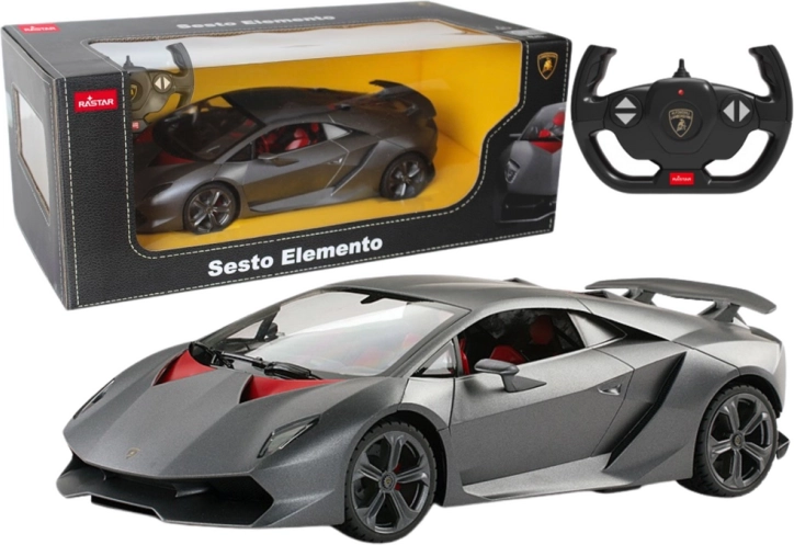 Auto na daljinsko upravljanje Rastar 1:14 Lamborghini Sesto sivo