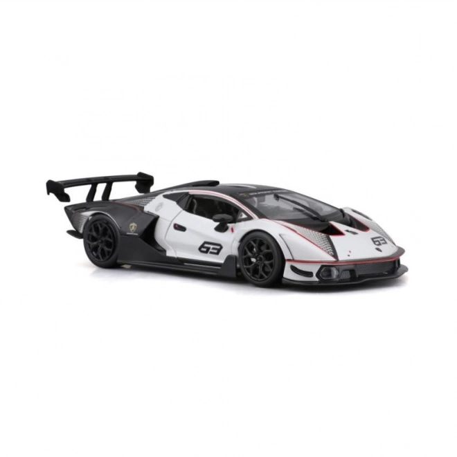 Bburago 1:24 Utrka Lamborghini Essenza SCV12 – Bijelo