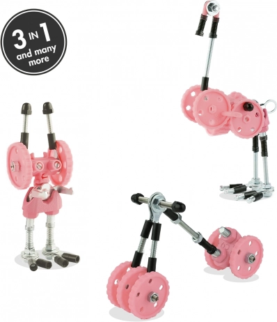 The OffBits građevni set Flamingo Bit 3u1