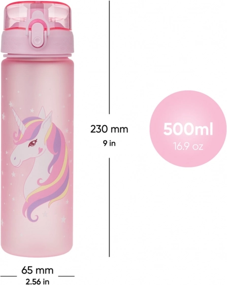 Tritanska boca za piće Unicorn 500 ml