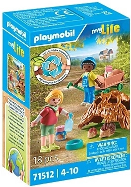 Set figurica Playmobil My Life Njega o ježevima