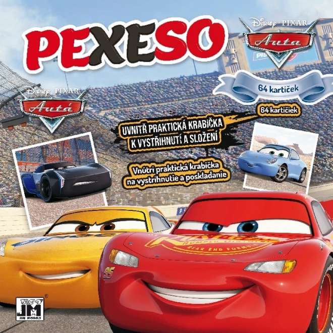 Pexeso u bilježnici CARS - Automobili