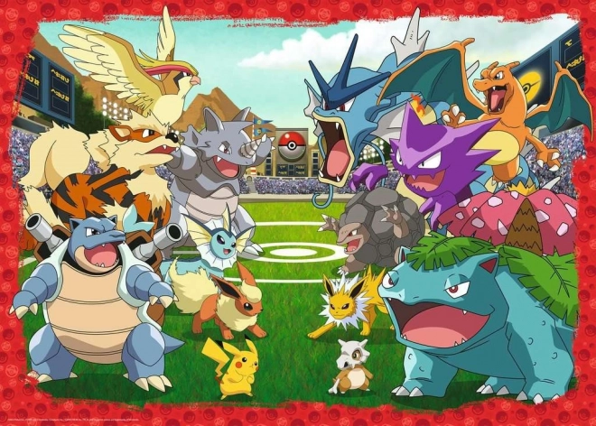 Puzzle 1000 dijelova POKEMON Ultimate bitka Ravensburger