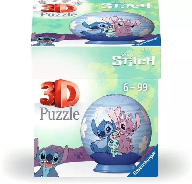 3D puzzle kugla sa Stitchom od Disneyja