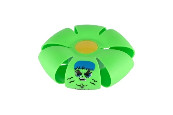 Ravna Lopta - Baci disk, uhvati loptu! plast 8 cm 4 boje 12 kom u kutiji