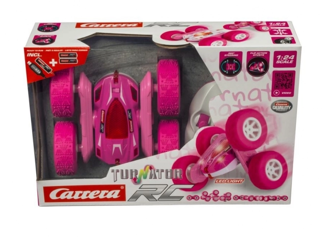 RC vozilo Mini turnator 2,4 GHz ružičasti