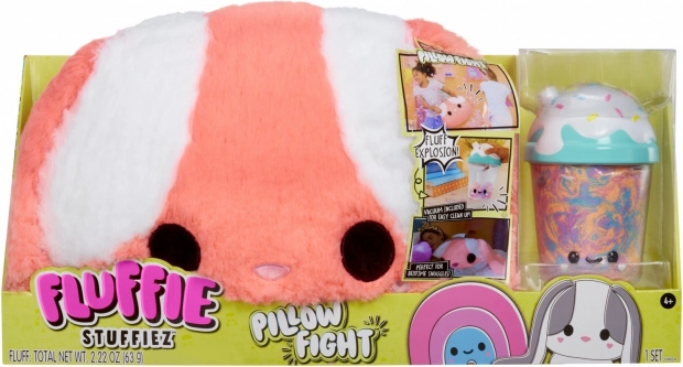 Jastuk Fluffie Stuffiez Pillow Fight zeko