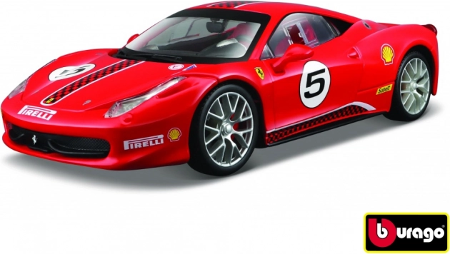 Model automobila Ferrari 458 Challenge crvena 1:24 Bburago