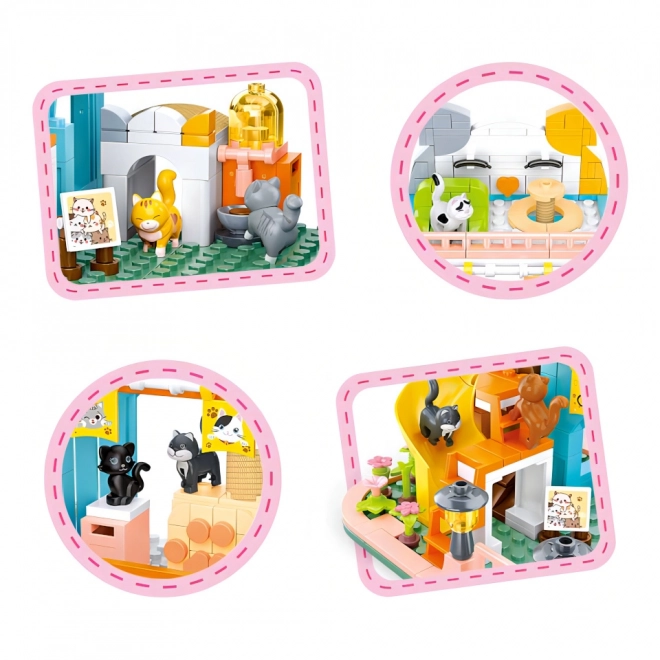 Sluban Girls Dream M38-B1089 Kuća s devet mačića