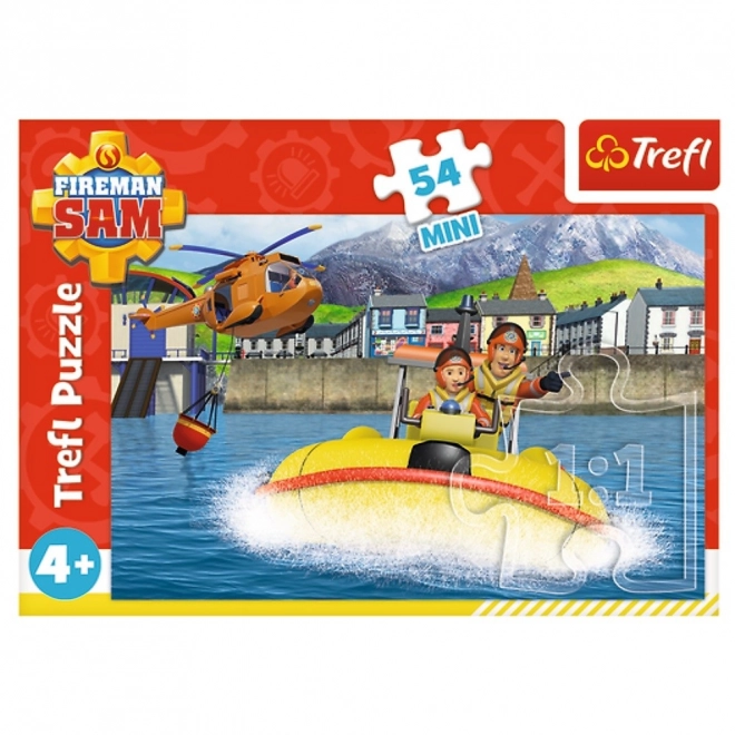 Puzzle Vatrogasac Sam Na vodi