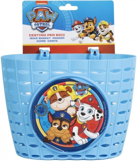 Dječja košara za bicikl PAW PATROL dečki