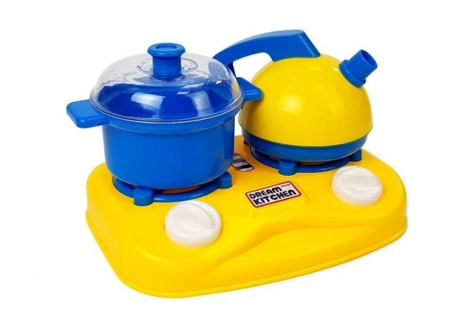 Set plastičnog posuđa Little Cook Pots