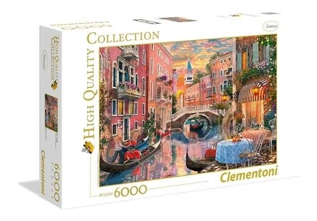 Puzzle 6000 dijelova Zalazak sunca u Veneciji