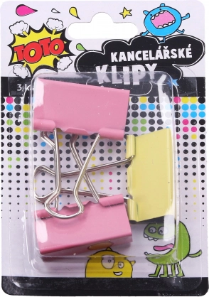 Uredške spajalice 41 mm, set 3 kom