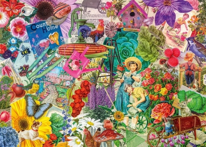 Zabavno vrtlarenje puzzle 1000 dijelova