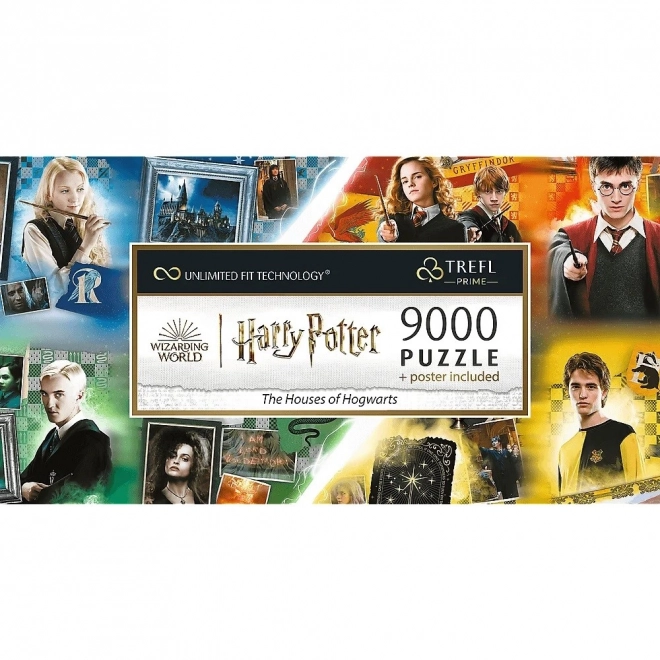 TREFL Puzzle UFT Harry Potter: Hogwarts 9000 komada