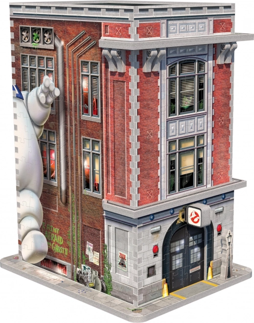 WREBBIT 3D puzzle Ghostbusters: Vatrogasna postaja istjerivača duhova 500 komada