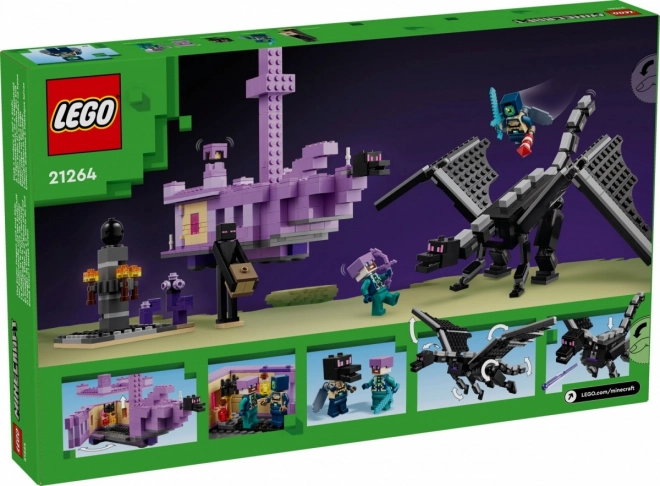 LEGO Minecraft 21264 Zmaj iz Enda i Brod iz Anda