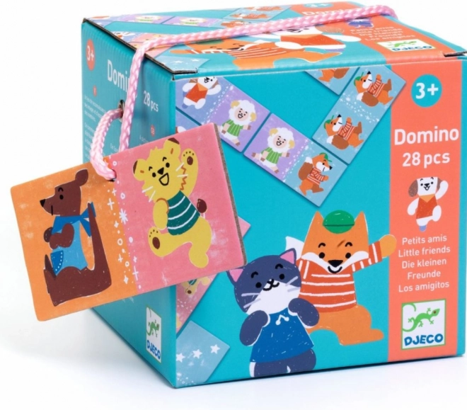 DJECO Domino s životinjama i brojevima