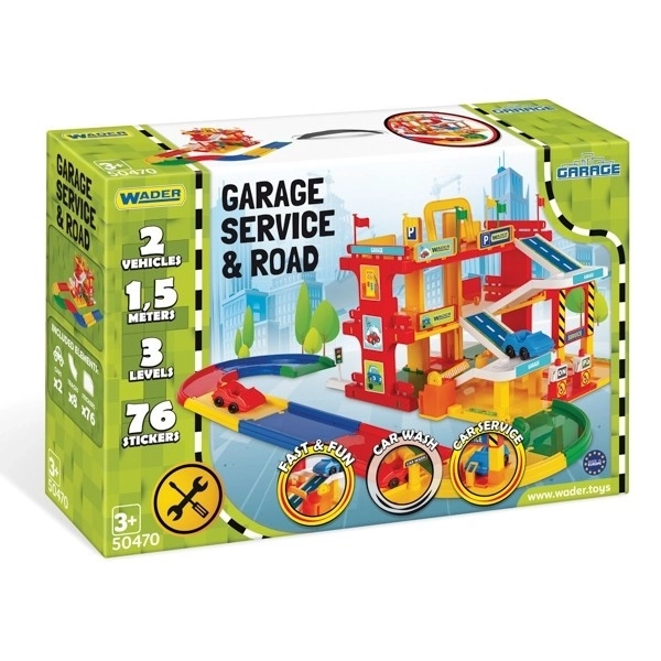 Garaža Service s cestom od Wader