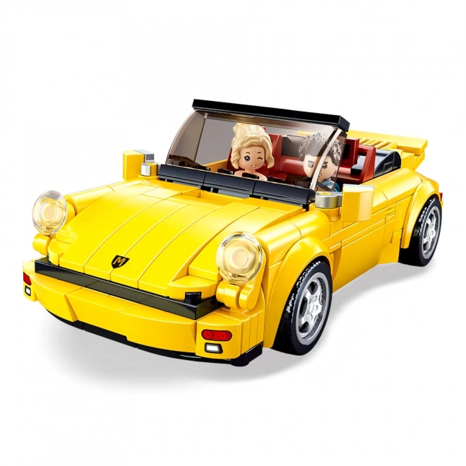 Žuti sportski automobil Sluban ModelBricks