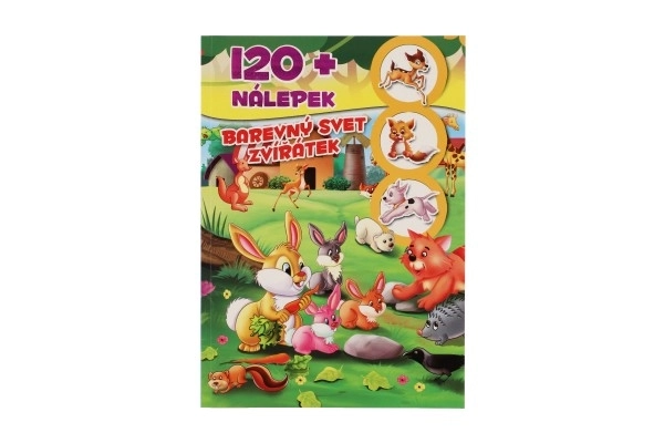 Knjiga Šareni svijet životinja sa naljepnicama