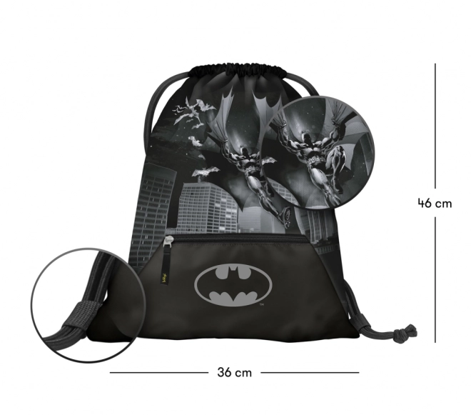 Školski set Shelly s Batmanom: torba, pernica, vrećica