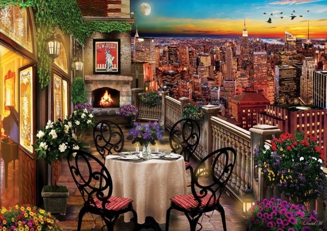 Puzzle Večera u New Yorku 1000 dijelova ART PUZZLE