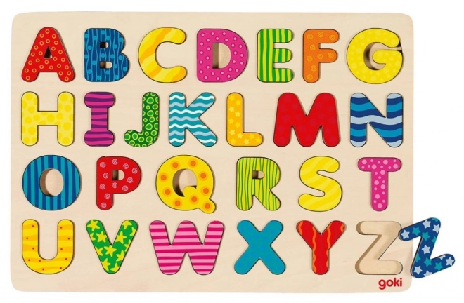 Goki Puzzle ABC abeceda - velika slova