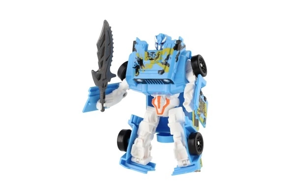 Transformer robot plavi