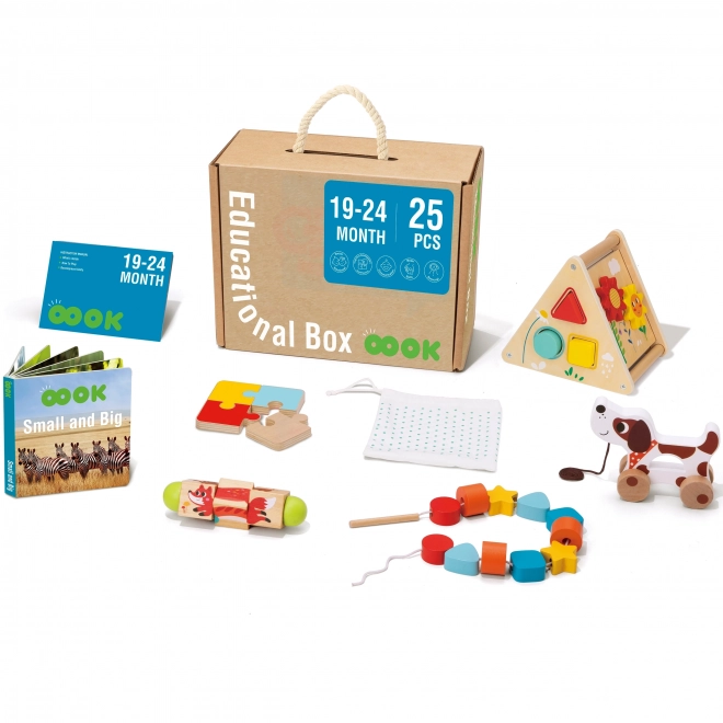 Montessori senzorička kutija XXL 6u1 od Tooky Toy