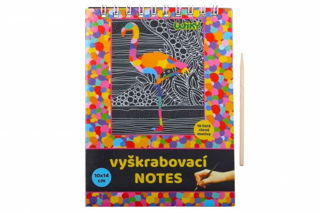 Blok za grebanje 10x14cm / 10 listova