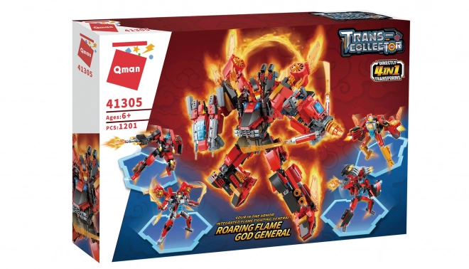 Qman General Boga Plamena 41305 set 4 u 1