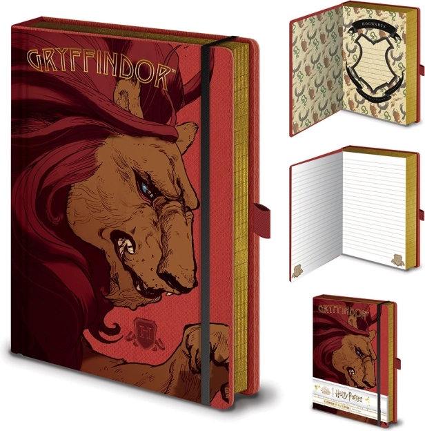 Blok A5 premium Harry Potter – Gryffindor