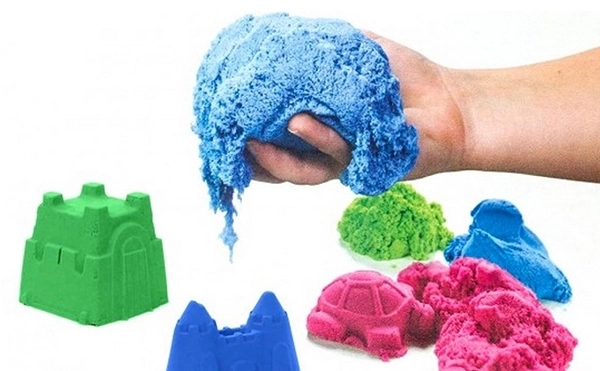 Kinetički pijesak 1kg – Ljubičasti