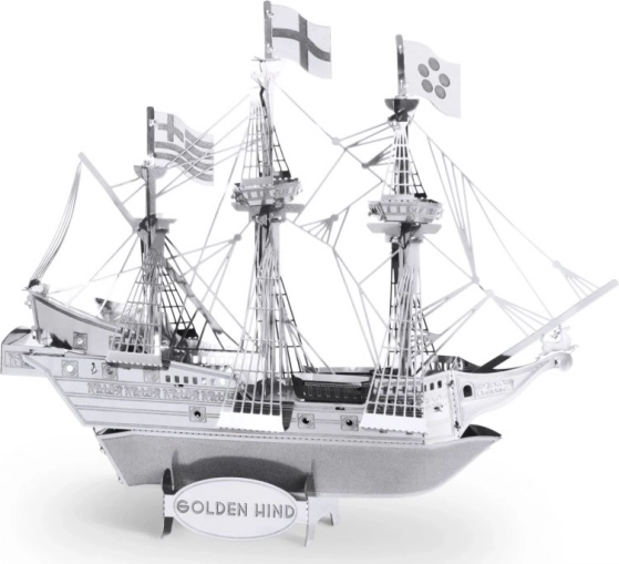 Realistična minijatura broda Golden Hind