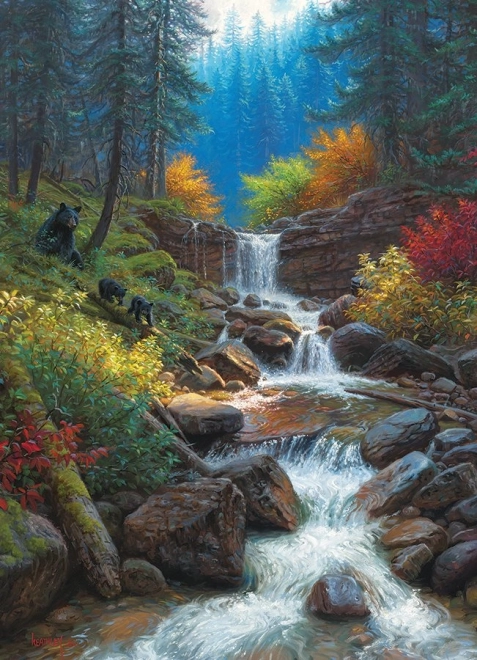 Puzzle COBBLE HILL Planinski slapovi 1000 dijelova