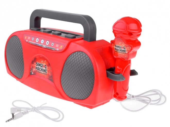 Dječji radio s bežičnim zvučnikom i mikrofonom