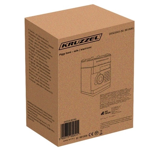 Kruzzel dječja kasica / elektronički sef