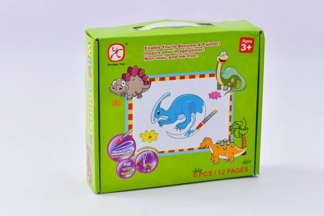 Mac Toys Puzzle Dinosauri s Vodenim Slikanjem