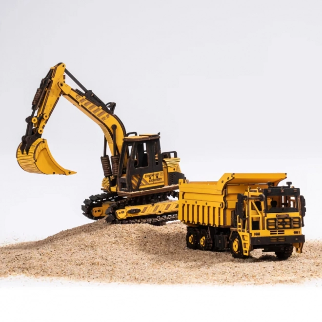 RoboTime drvene 3D slagalice - Kamion