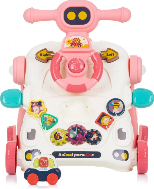 Chipolino Interaktivno Hodalica 3u1 Auto Roza