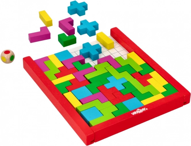 Drvena slagalica Puzzle Tetris