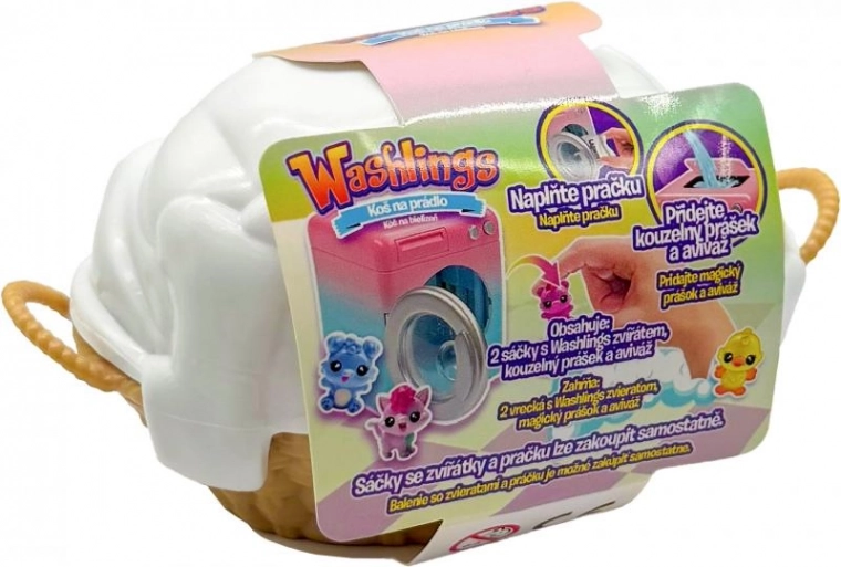 Washlings koš za rublje sa životinjicama – iznenađenje
